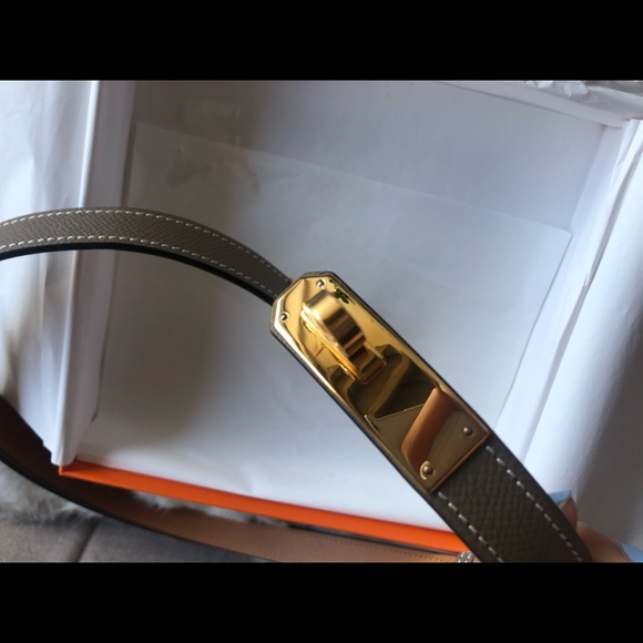 Hermès Kelly Belt Étoupe - Picture 4 of 9